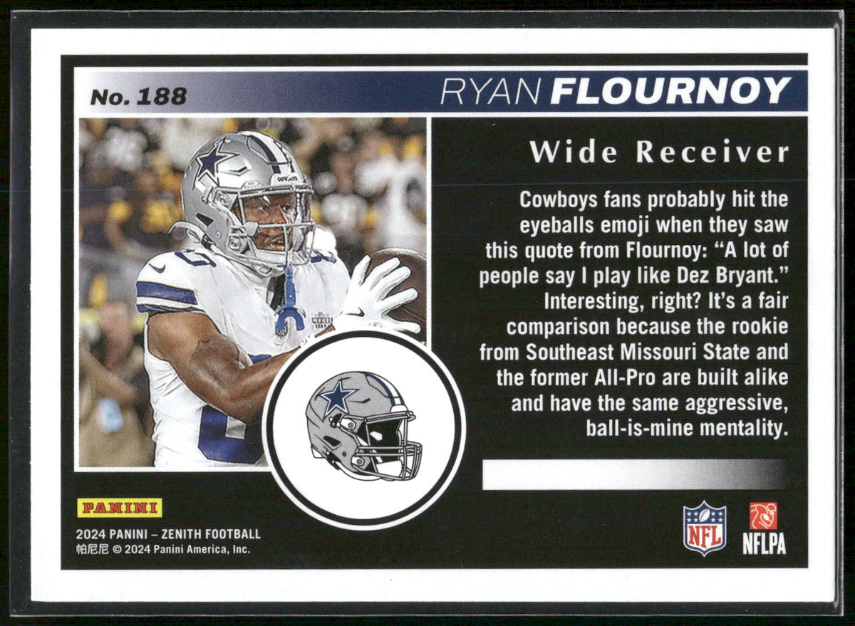 2024 Panini Zenith #188 Ryan Flournoy Retail