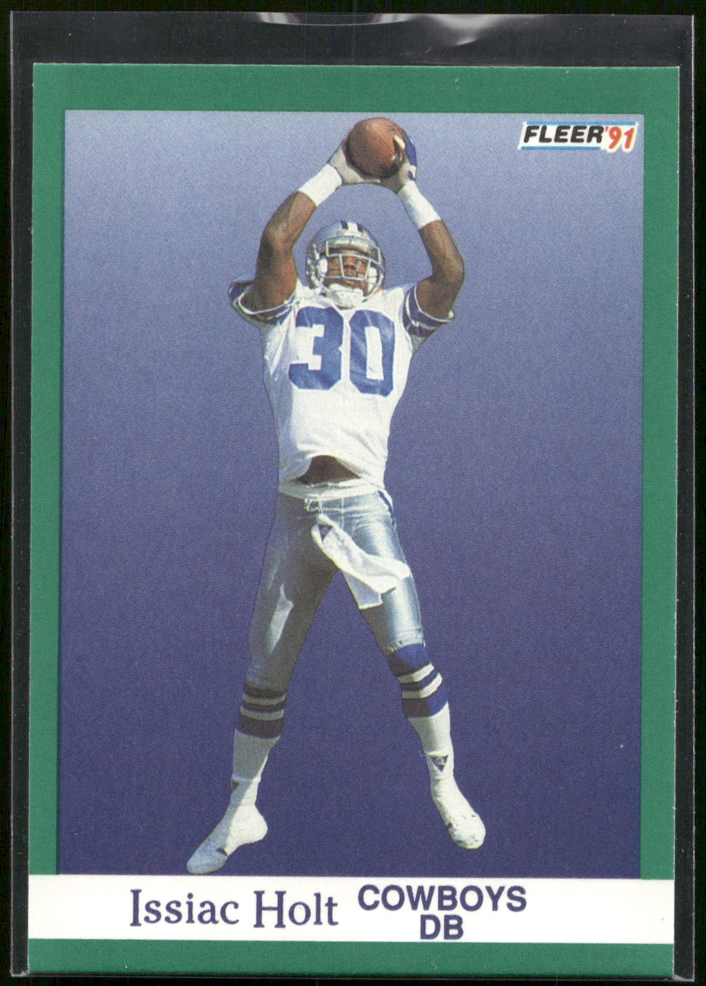1991 Fleer #230 Issiac Holt