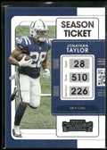 2021 Panini Contenders #43 Jonathan Taylor