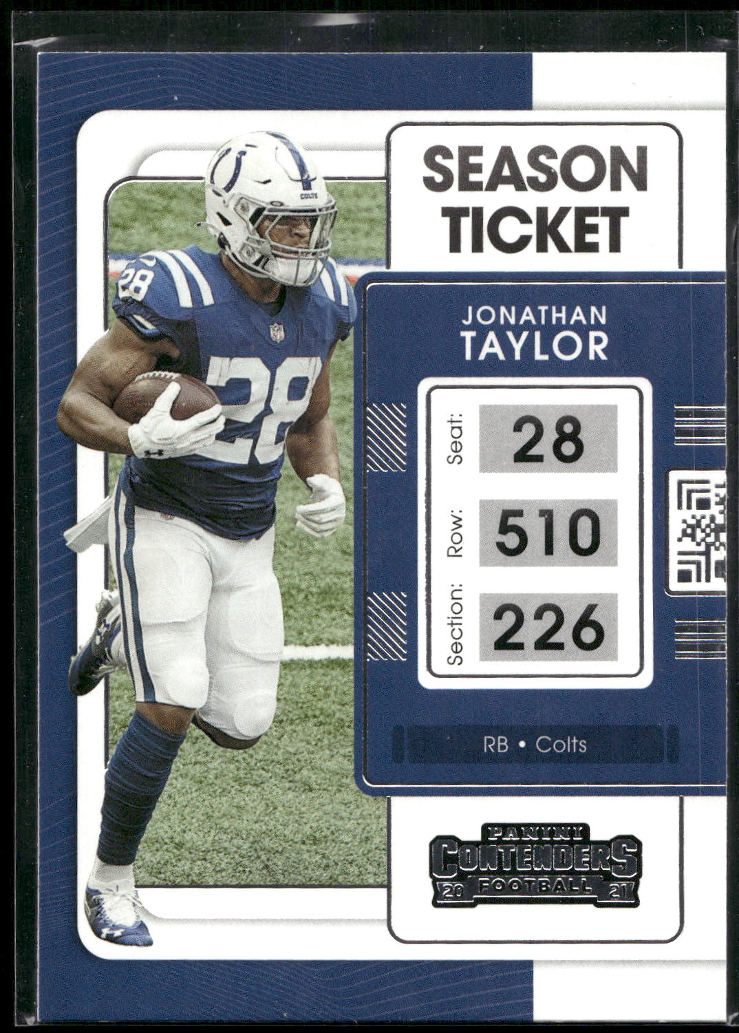 2021 Panini Contenders #43 Jonathan Taylor