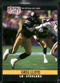 1990 Pro Set #272 Greg Lloyd