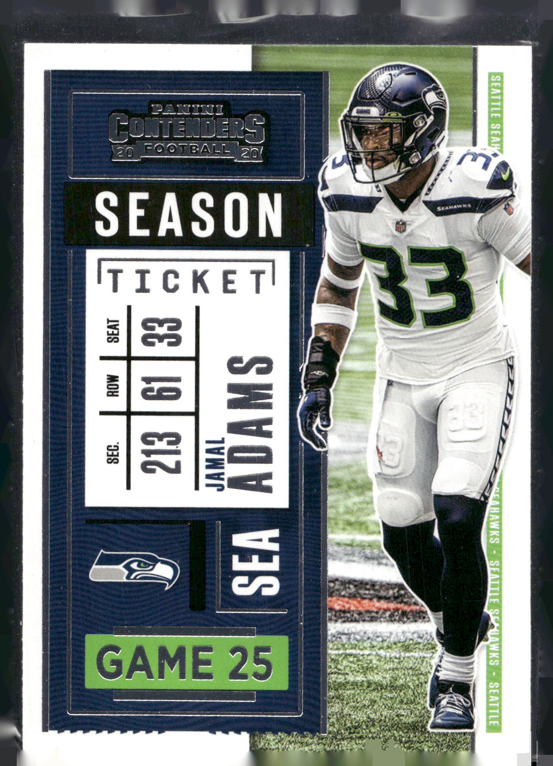 2020 Panini Contenders #34 Jamal Adams