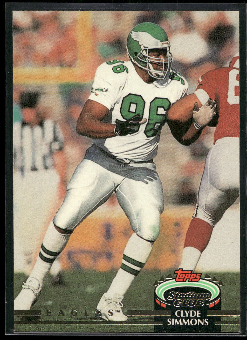 1992 Stadium Club #85 Clyde Simmons