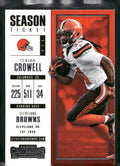 2017 Panini Contenders #45 Isaiah Crowell