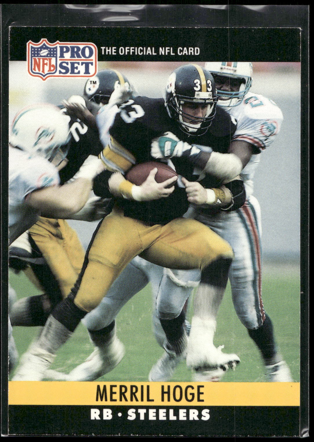 1990 Pro Set #268 Merril Hoge