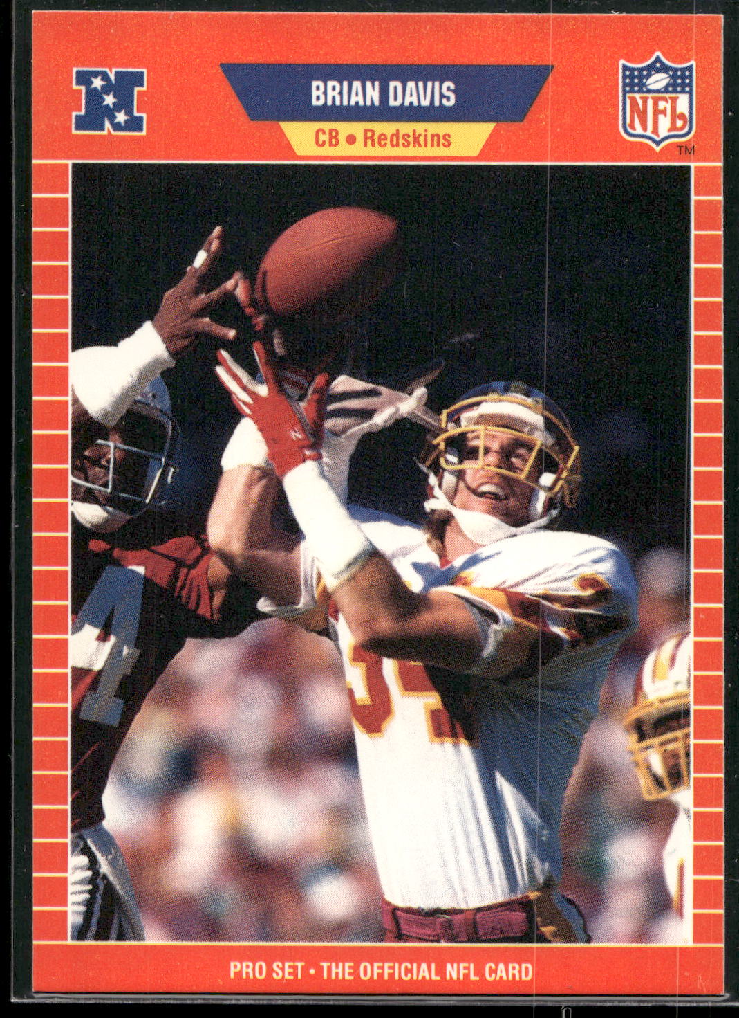 1989 Pro Set #484 Brian Davis