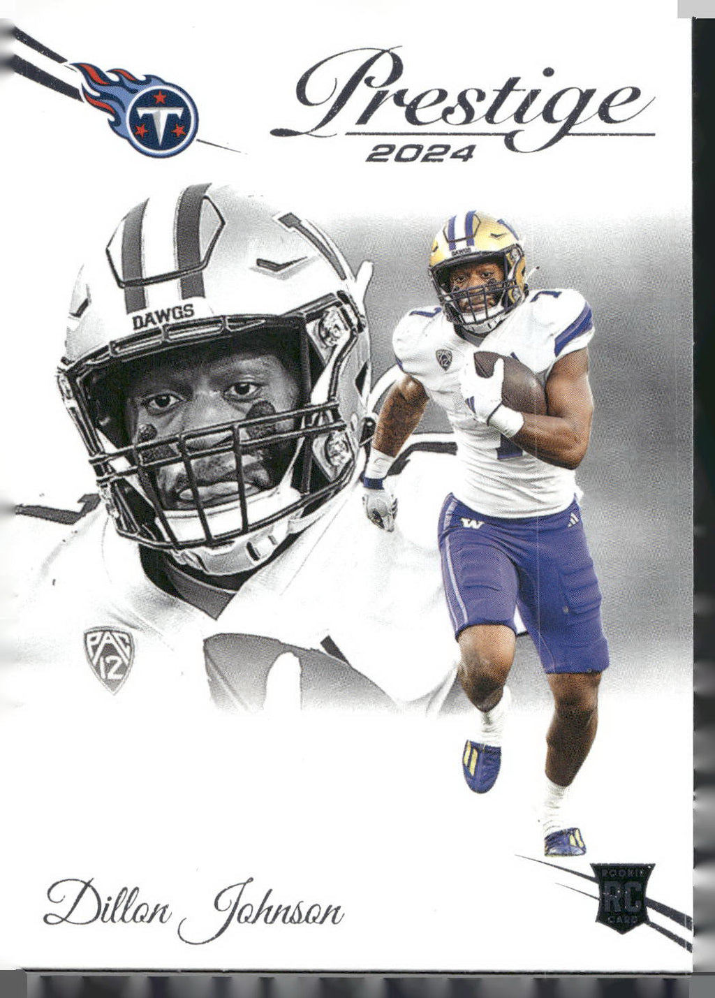 2024 Panini Prestige #356 Dillon Johnson