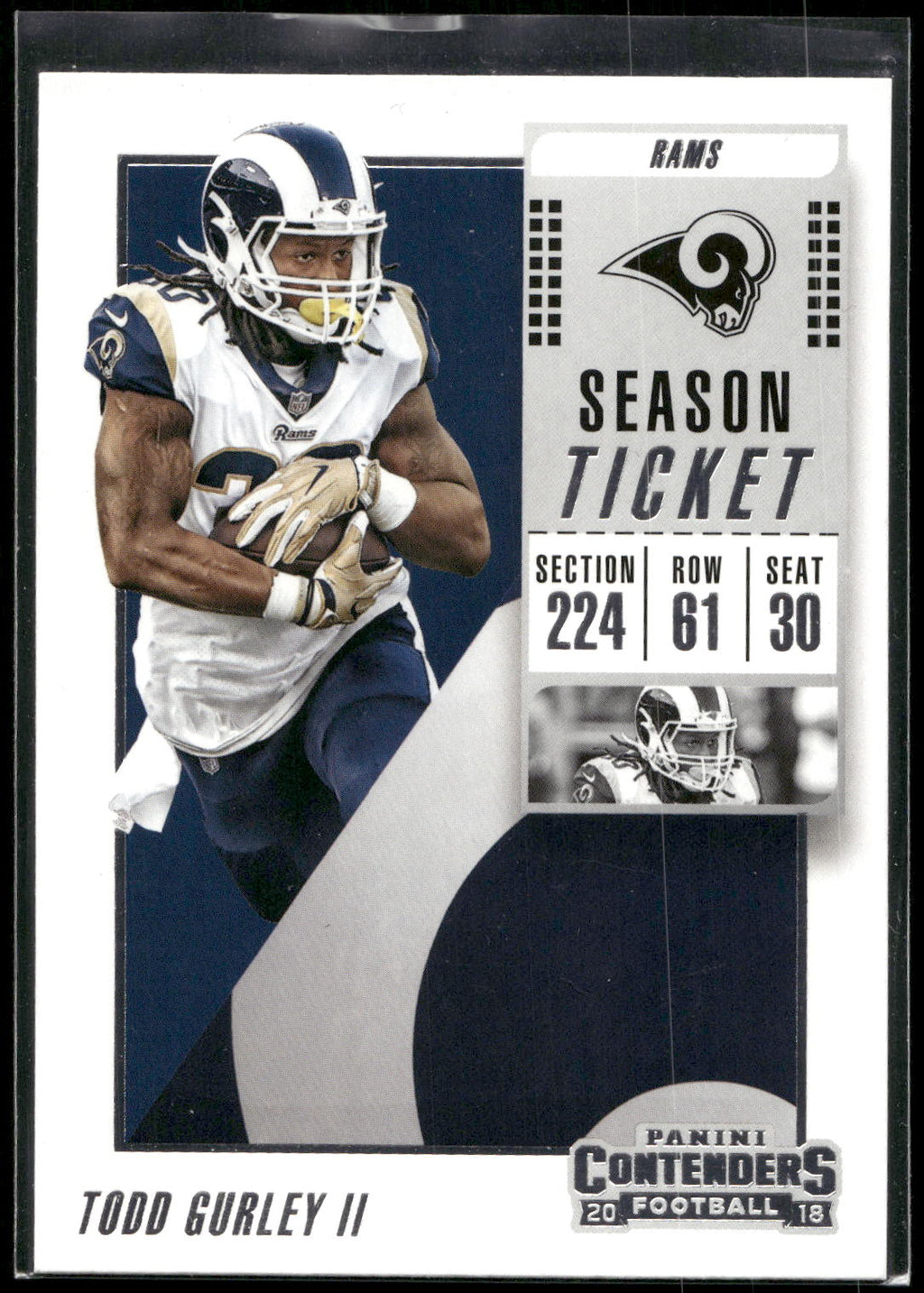 2018 Panini Contenders #46 Todd Gurley II