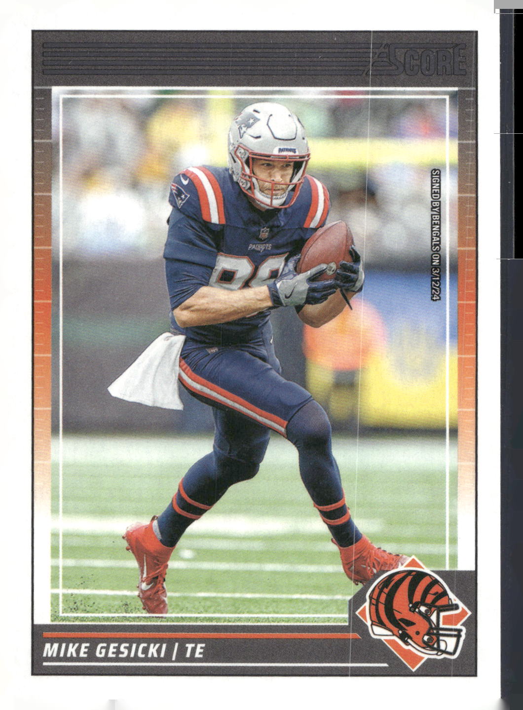 2024 Score #191 Mike Gesicki