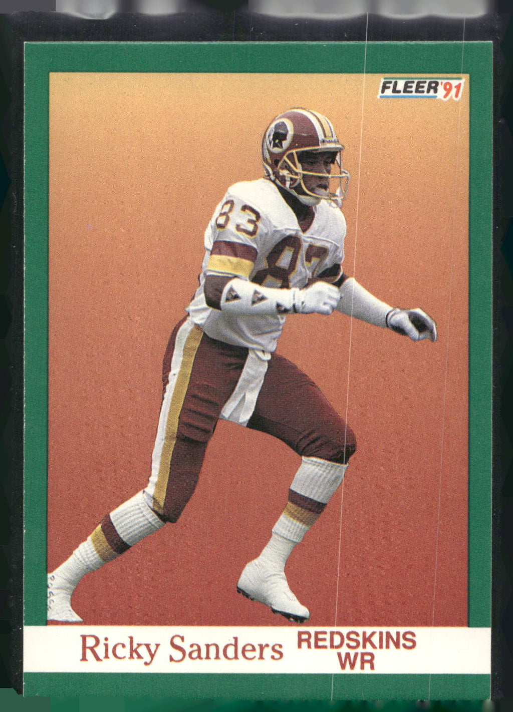 1991 Fleer #394 Ricky Sanders