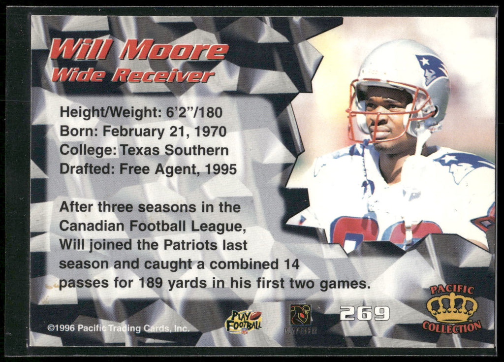 1996 Pacific #269 Will Moore