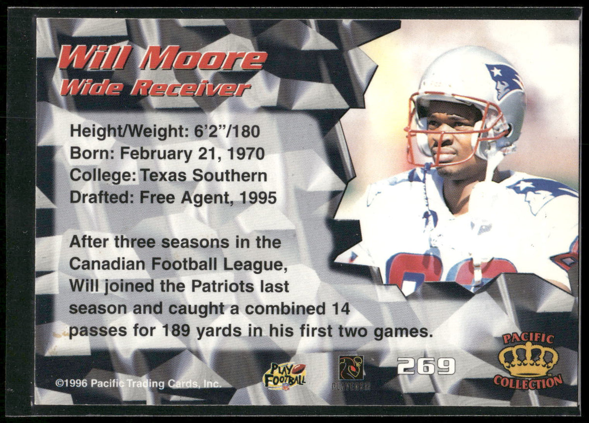 1996 Pacific #269 Will Moore