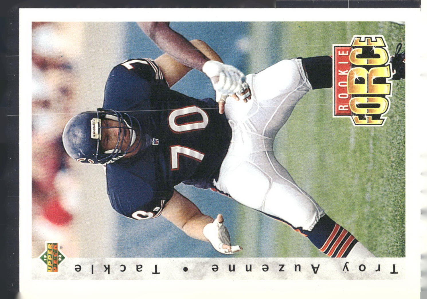 1992 Upper Deck #401 Troy Auzenne