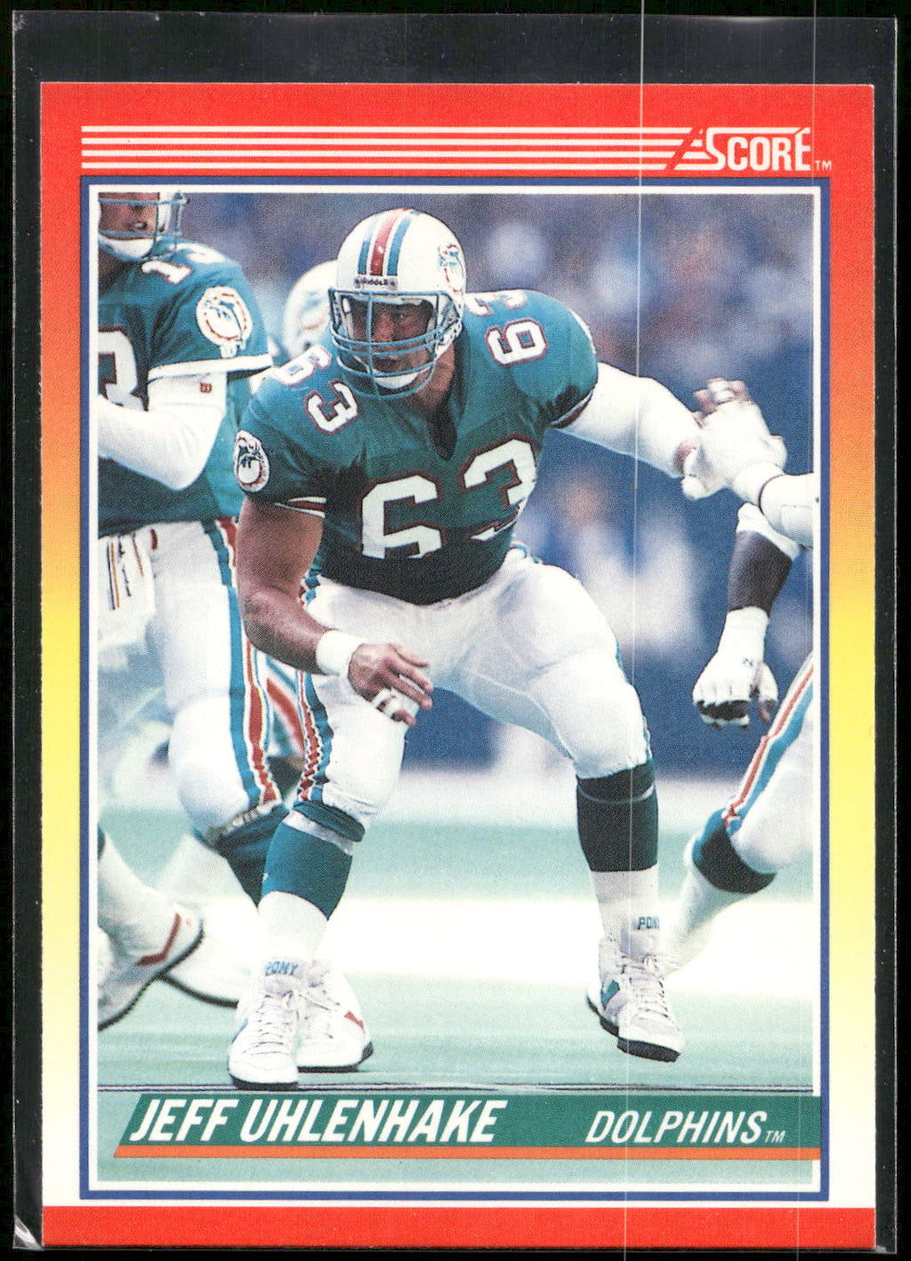 1990 Score #258 Jeff Uhlenhake