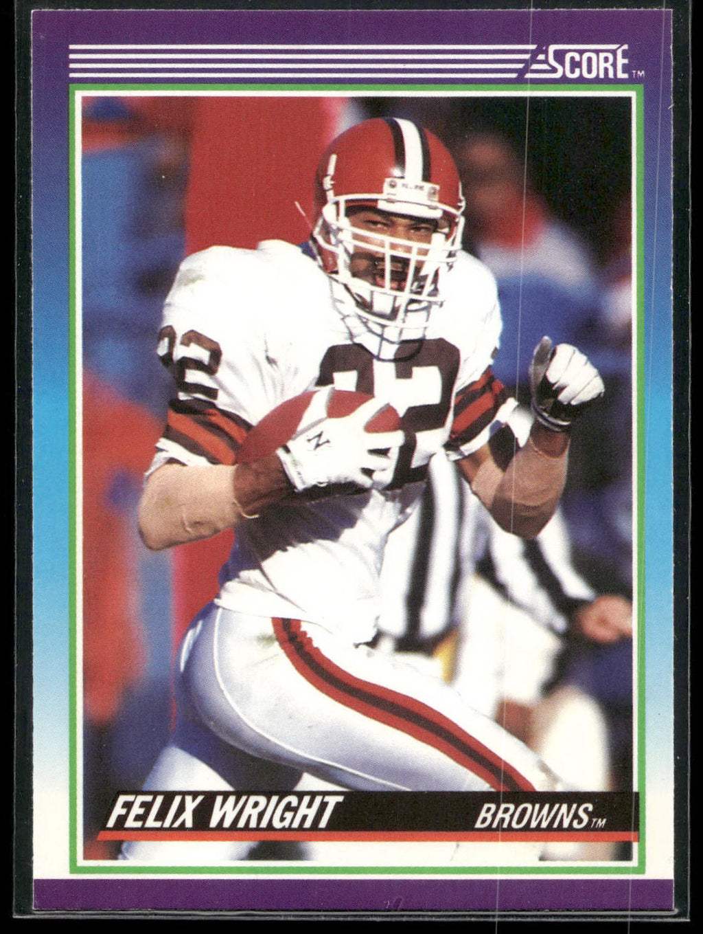 1990 Score #122 Felix Wright