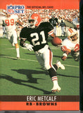 1990 Pro Set #74 Eric Metcalf