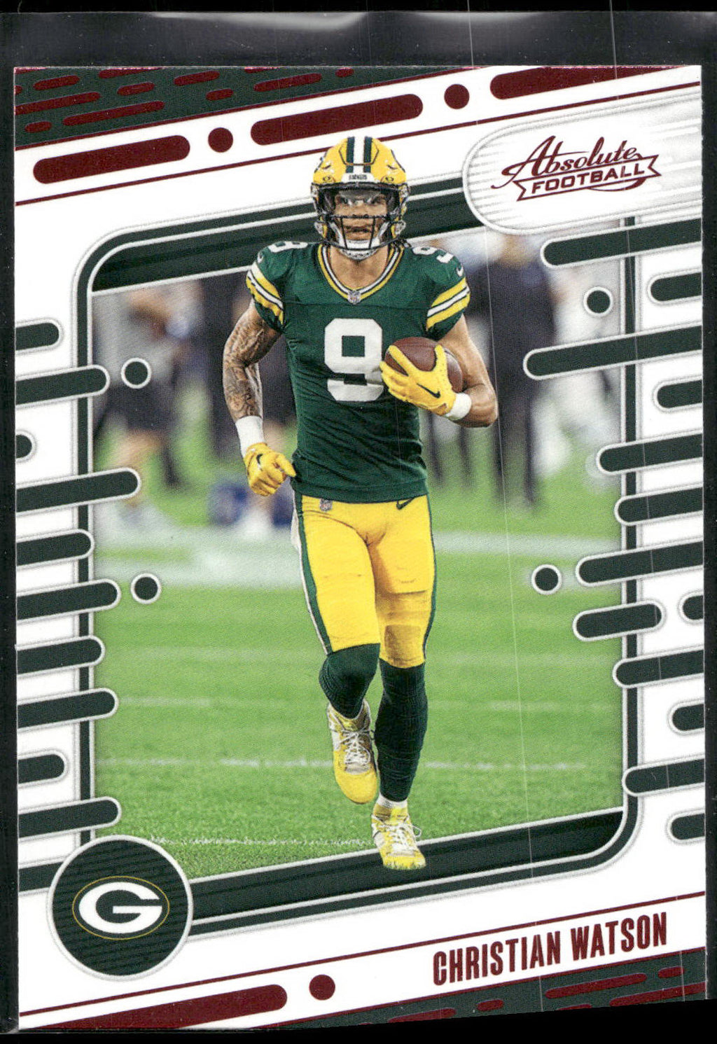 2024 Panini Absolute #39 Christian Watson Red