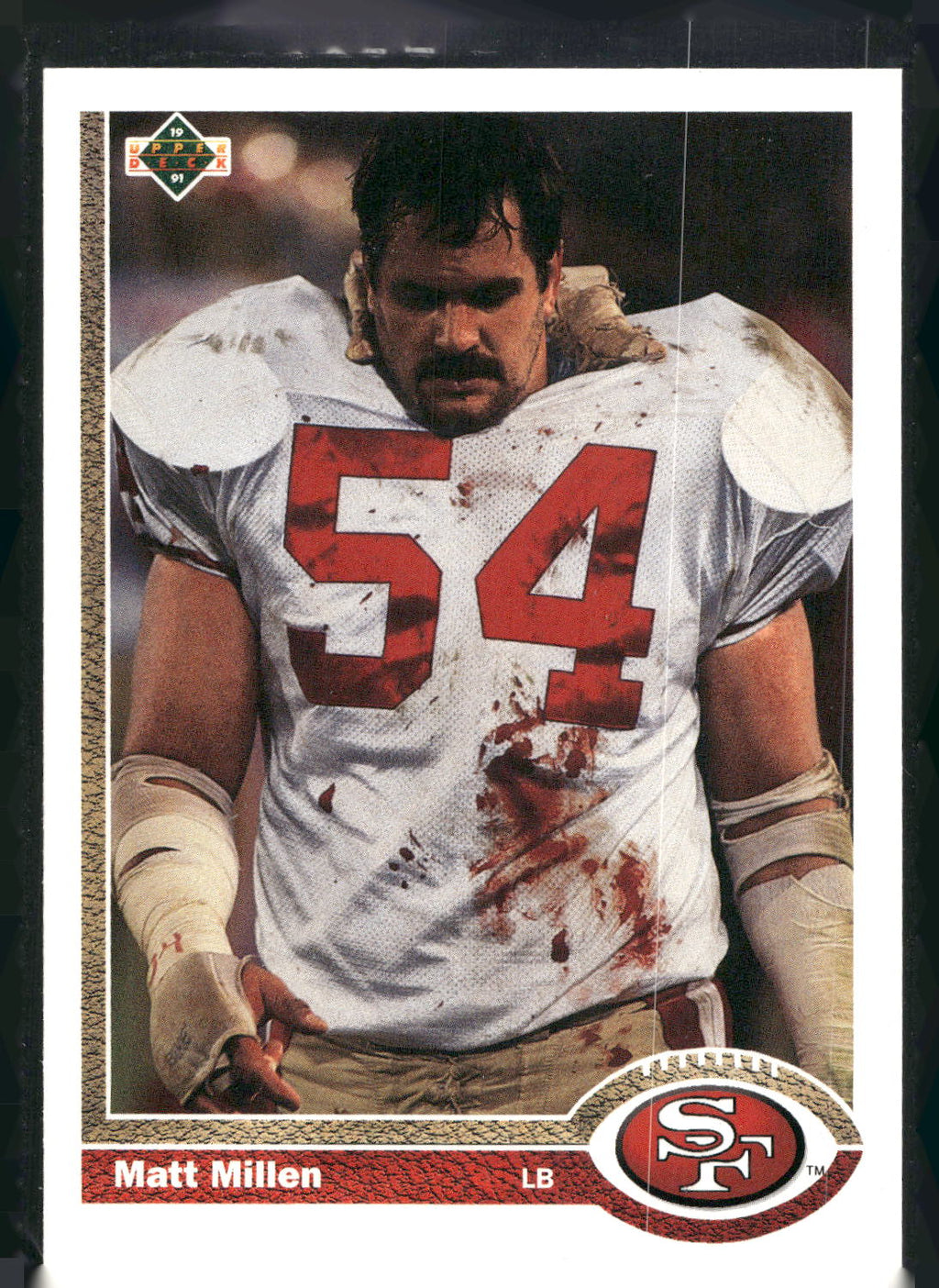 1991 Upper Deck #409 Matt Millen