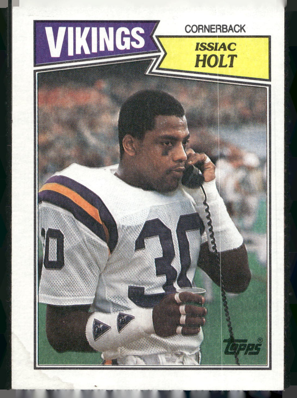 1987 Topps #210 Issiac Holt