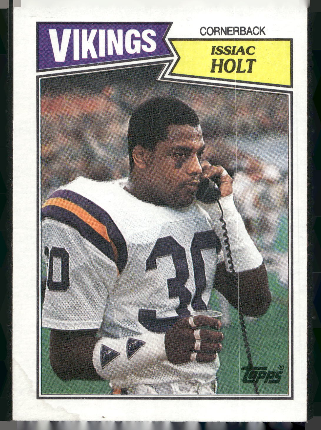 1987 Topps #210 Issiac Holt