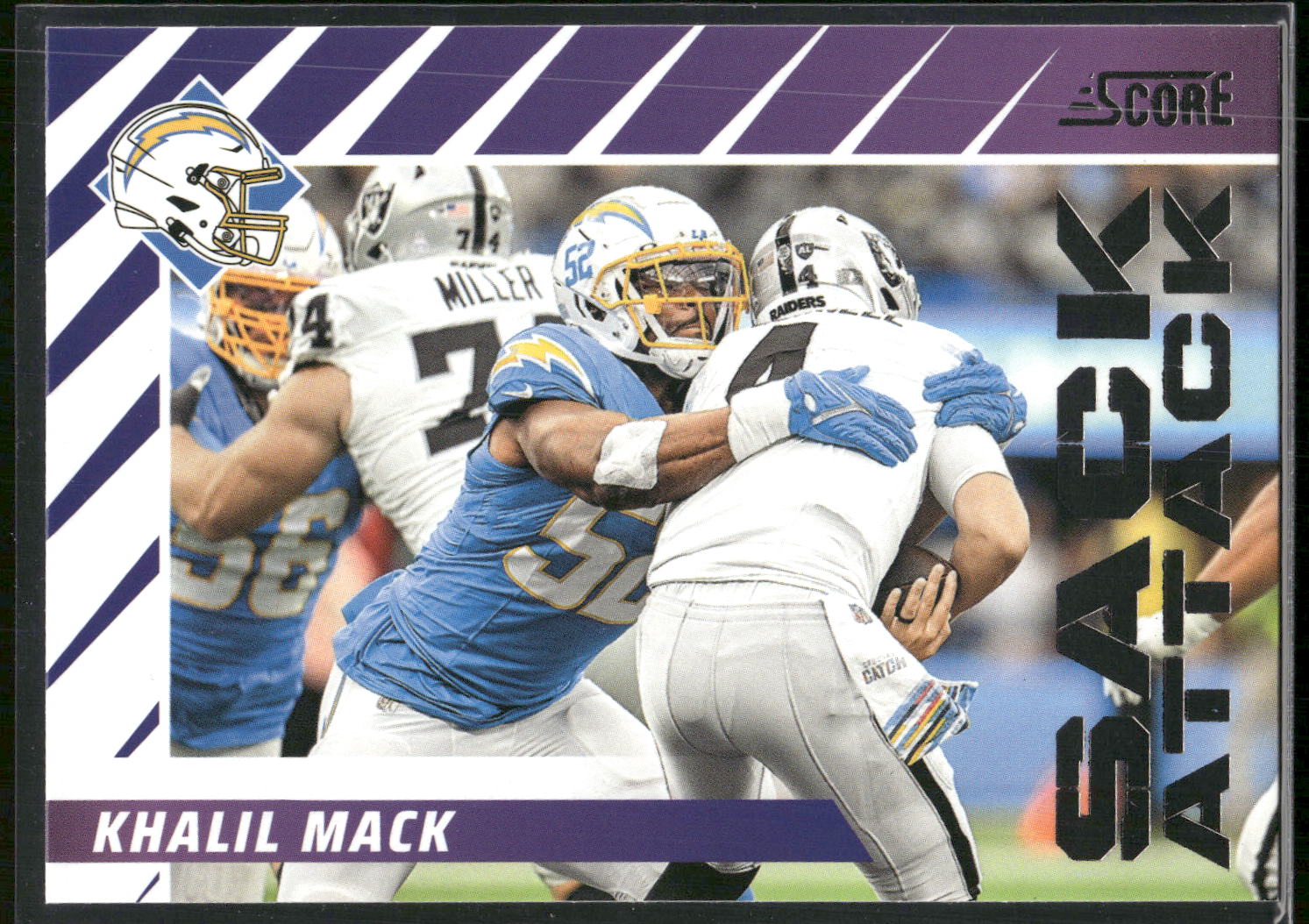 2024 Score #9 Khalil Mack Sack Attack