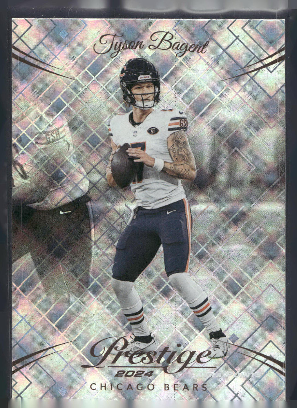 2024 Panini Prestige #48 Tyson Bagent Diamond Xtra Points