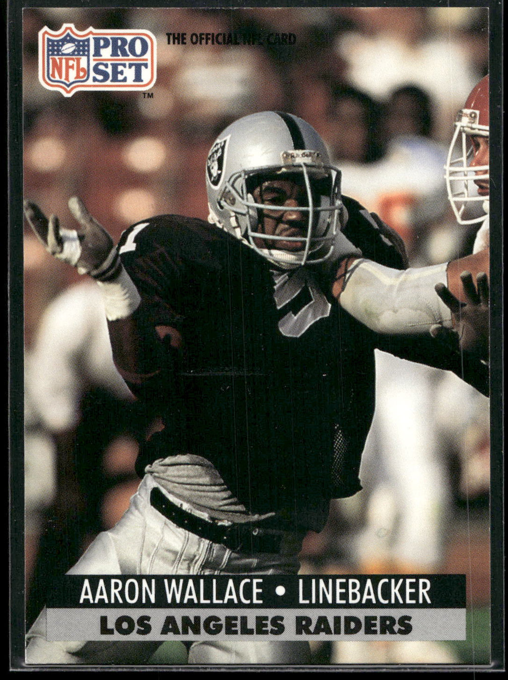 1991 Pro Set #549 Aaron Wallace