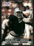 1991 Pro Set #549 Aaron Wallace