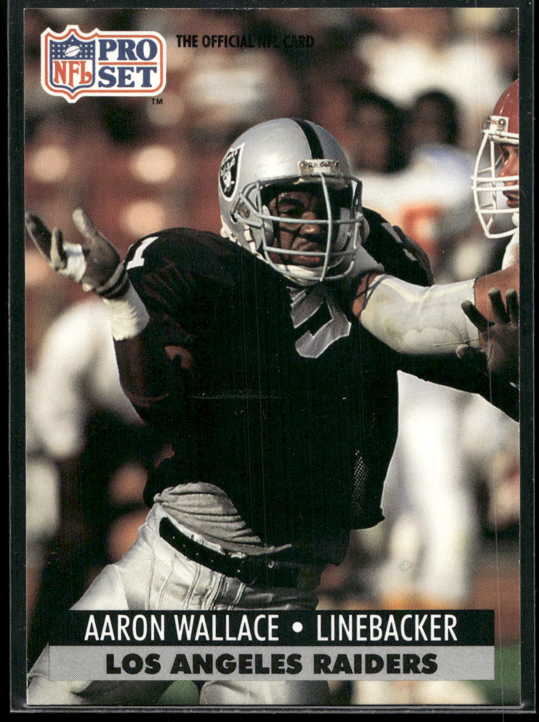 1991 Pro Set #549 Aaron Wallace