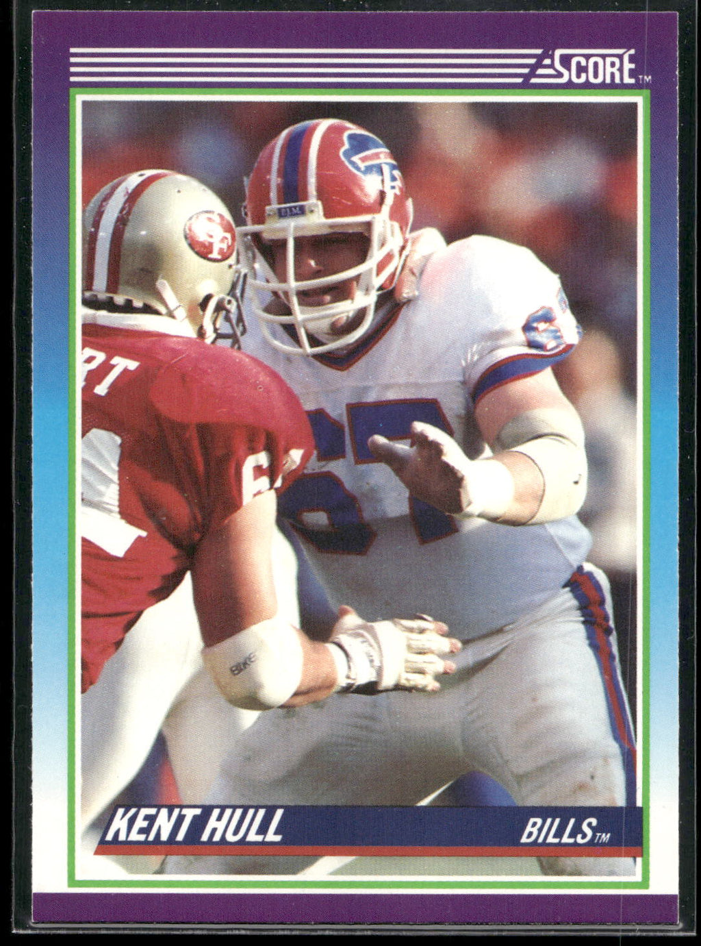 1990 Score #146 Kent Hull