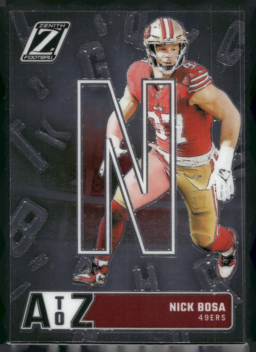 2024 Panini Zenith #14 Nick Bosa A to Z