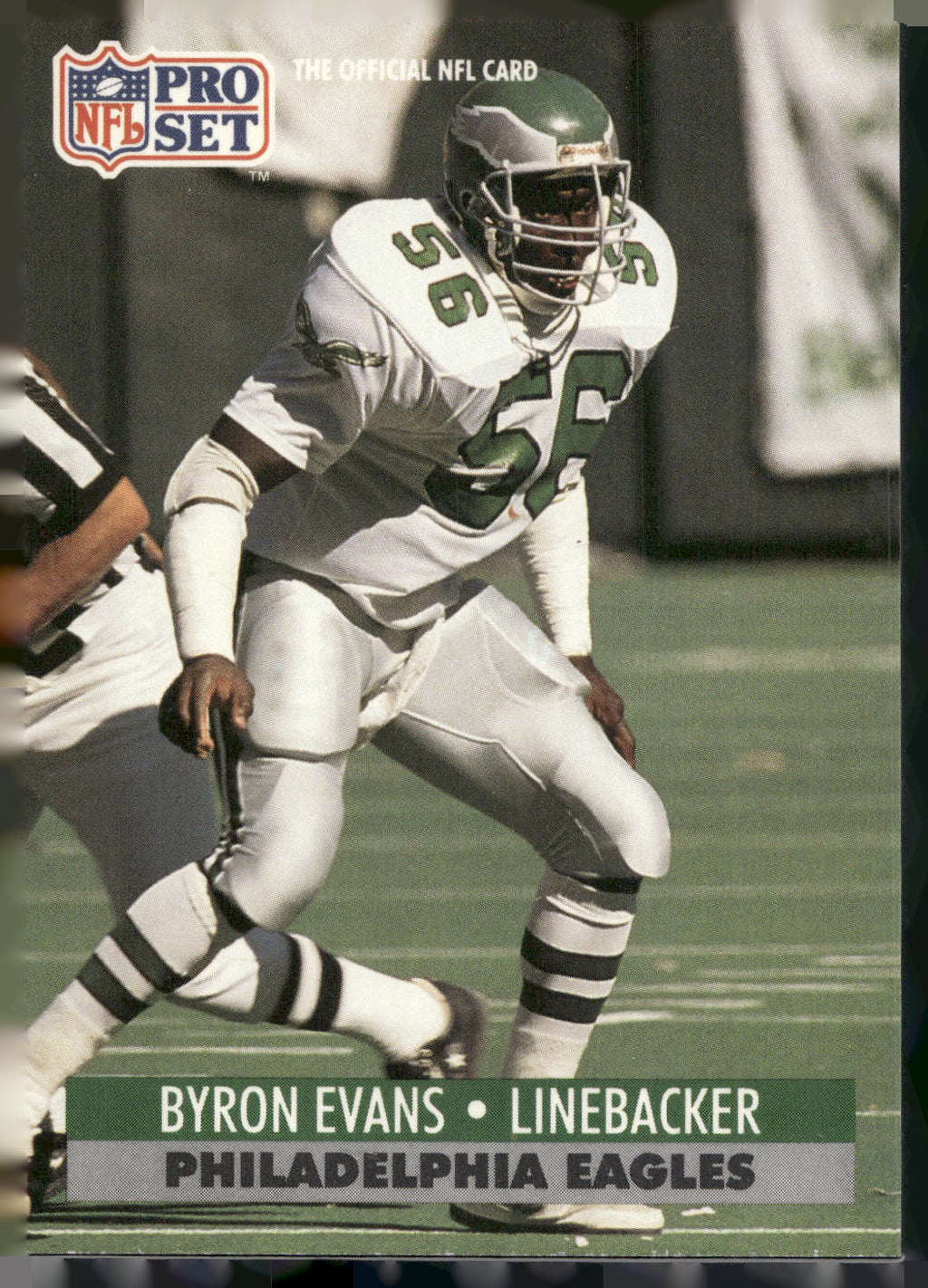 1991 Pro Set #615 Byron Evans