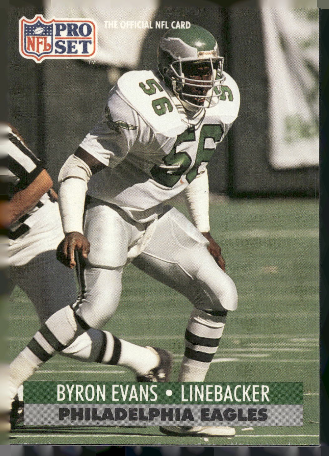 1991 Pro Set #615 Byron Evans
