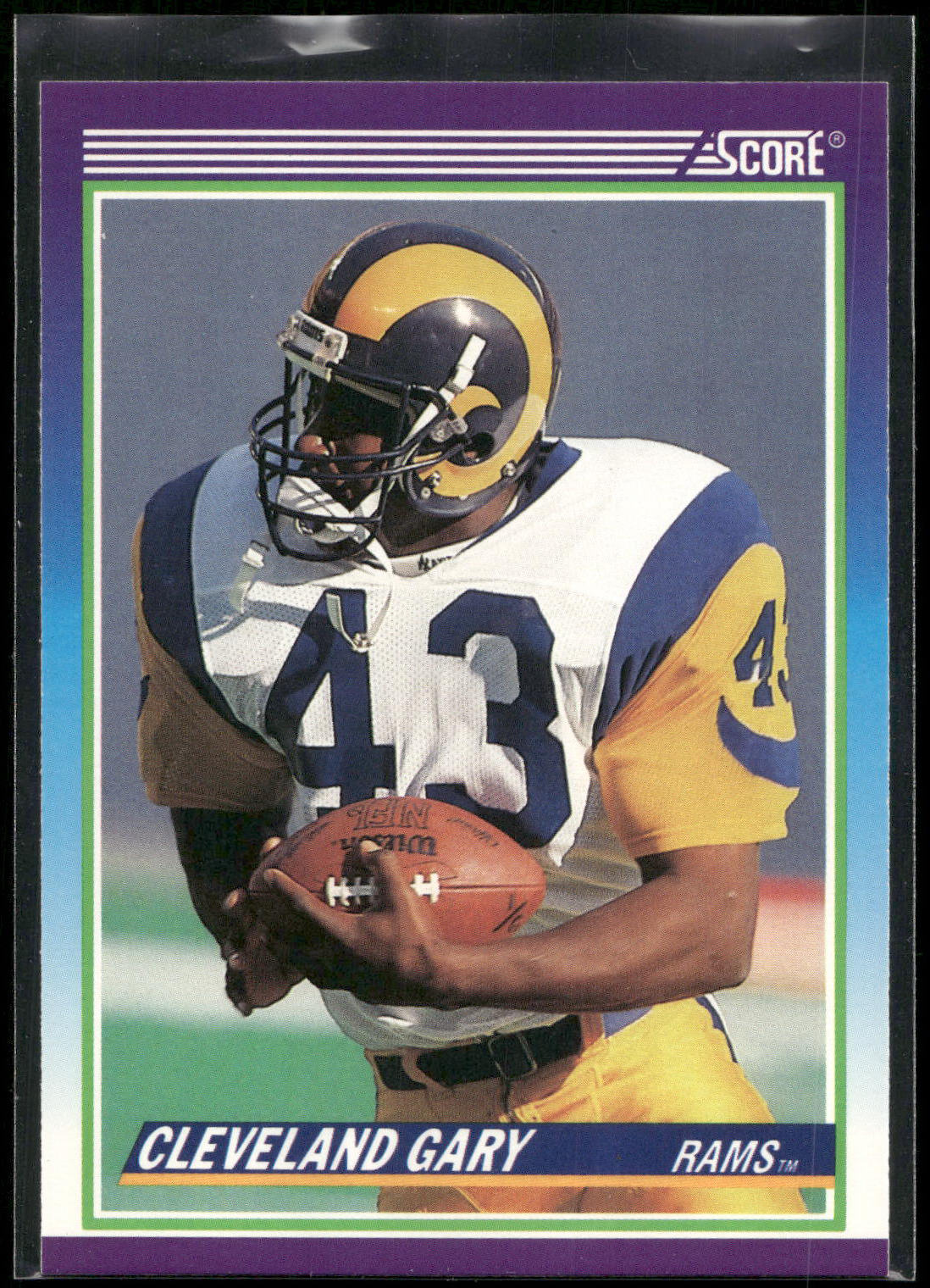 1990 Score #508 Cleveland Gary