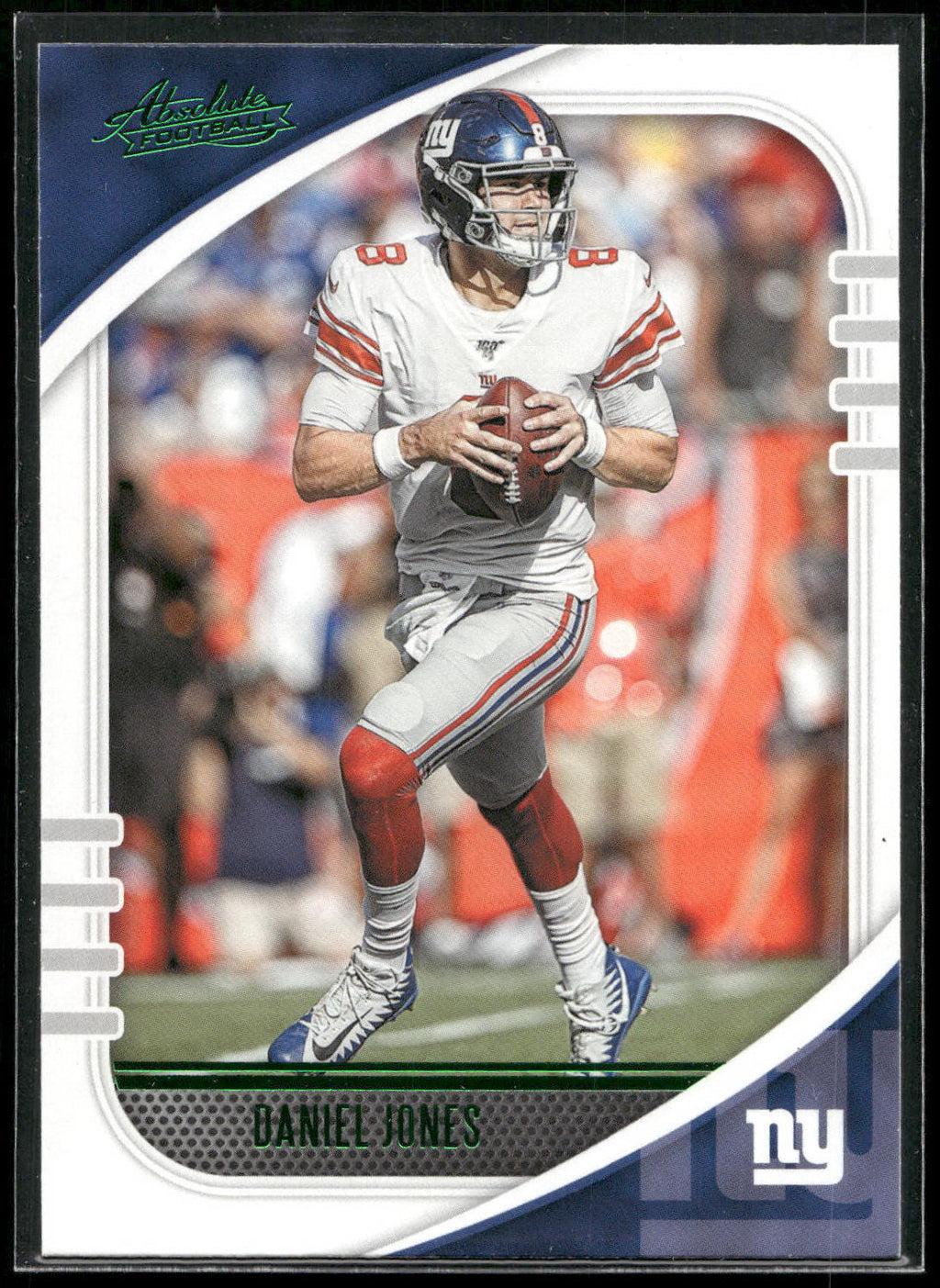 2020 Panini Absolute #11 Daniel Jones Green