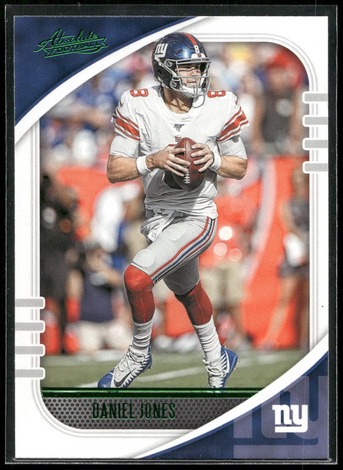 2020 Panini Absolute #11 Daniel Jones Green