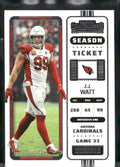 2022 Panini Contenders #4 J.J. Watt