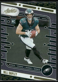 2024 Panini Absolute #187 Will Shipley Yellow