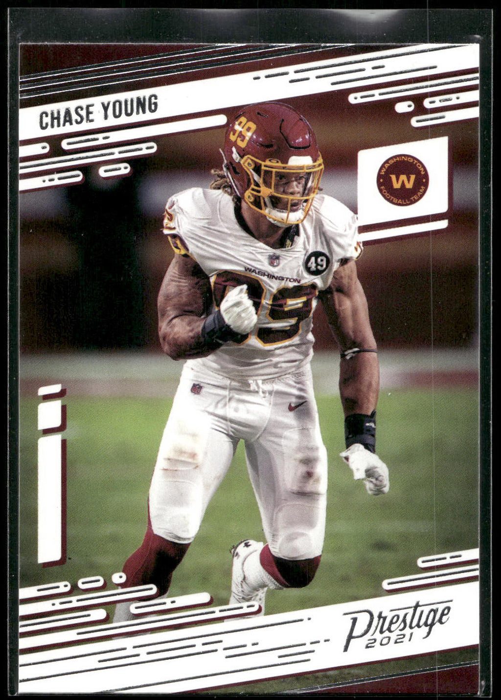 2021 Panini Prestige #155 Chase Young