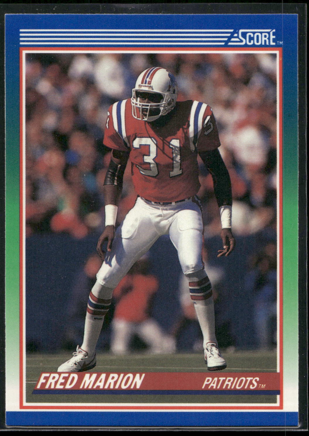 1990 Score #39 Fred Marion