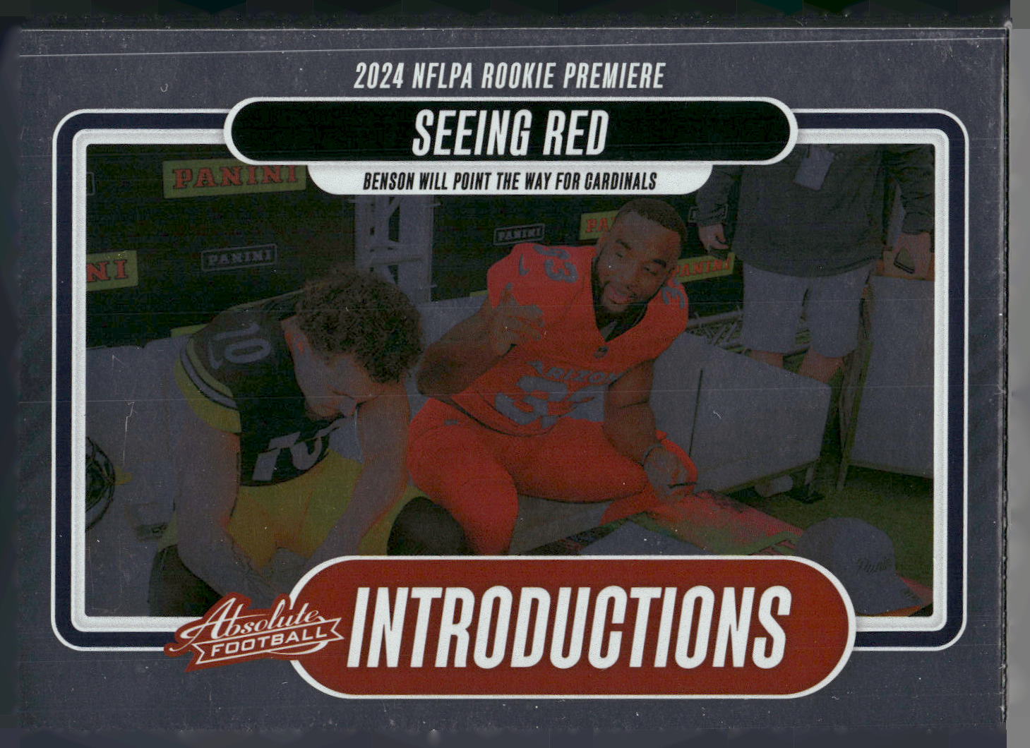 2024 Panini Absolute #I-TBN Trey Benson Introductions