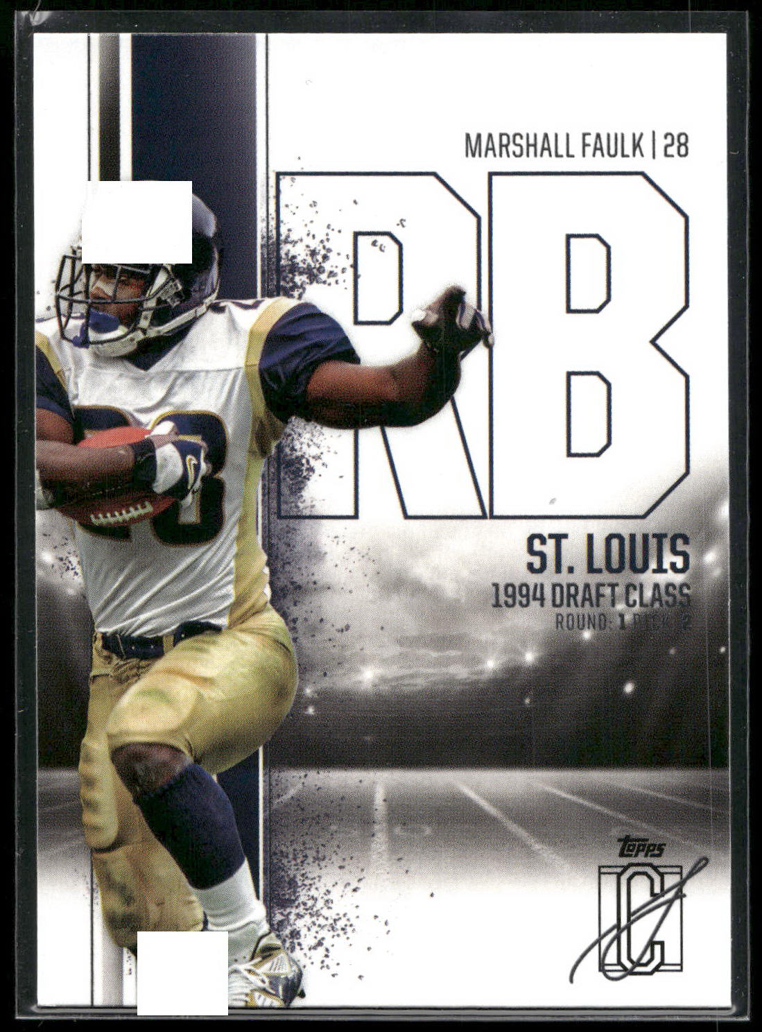 2024 Topps Signature Class #27 Marshall Faulk