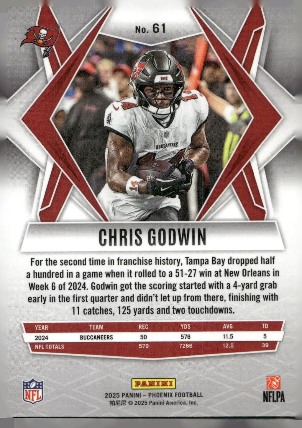 2025 Panini Phoenix #61 Chris Godwin