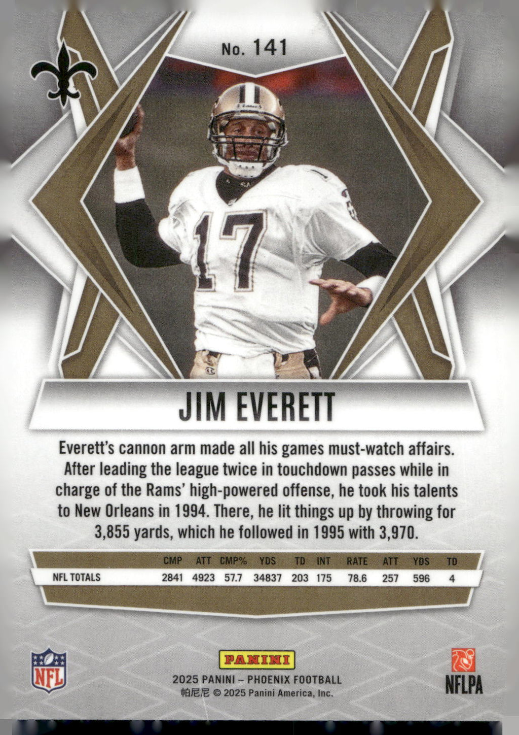 2025 Panini Phoenix #141 Jim Everett