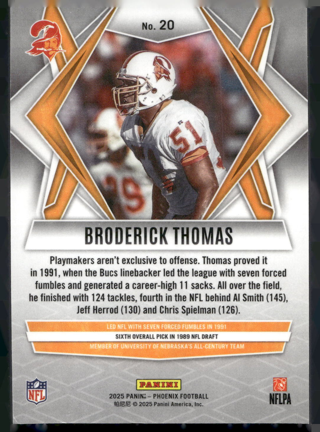 2025 Panini Phoenix #20 Broderick Thomas