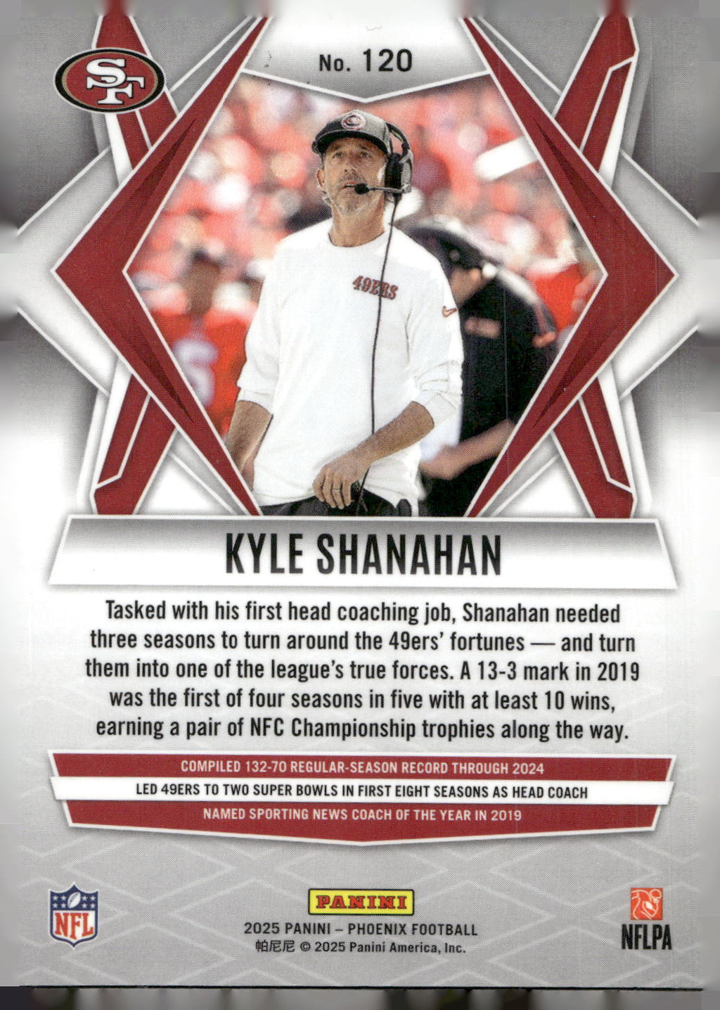 2025 Panini Phoenix #120 Kyle Shanahan