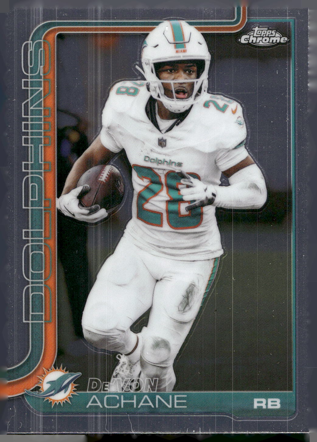 2025 Topps Chrome #188 De'Von Achane