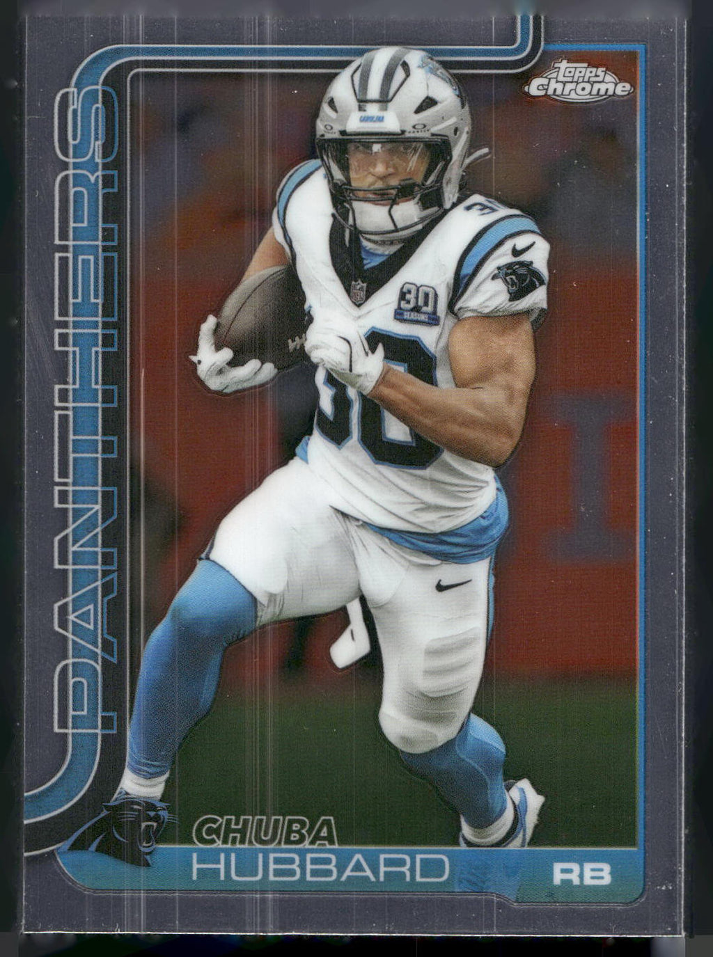 2025 Topps Chrome #42 Chuba Hubbard