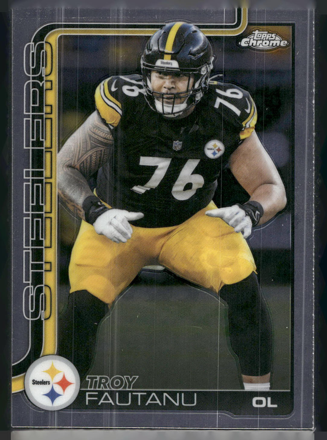 2025 Topps Chrome #256 Troy Fautanu