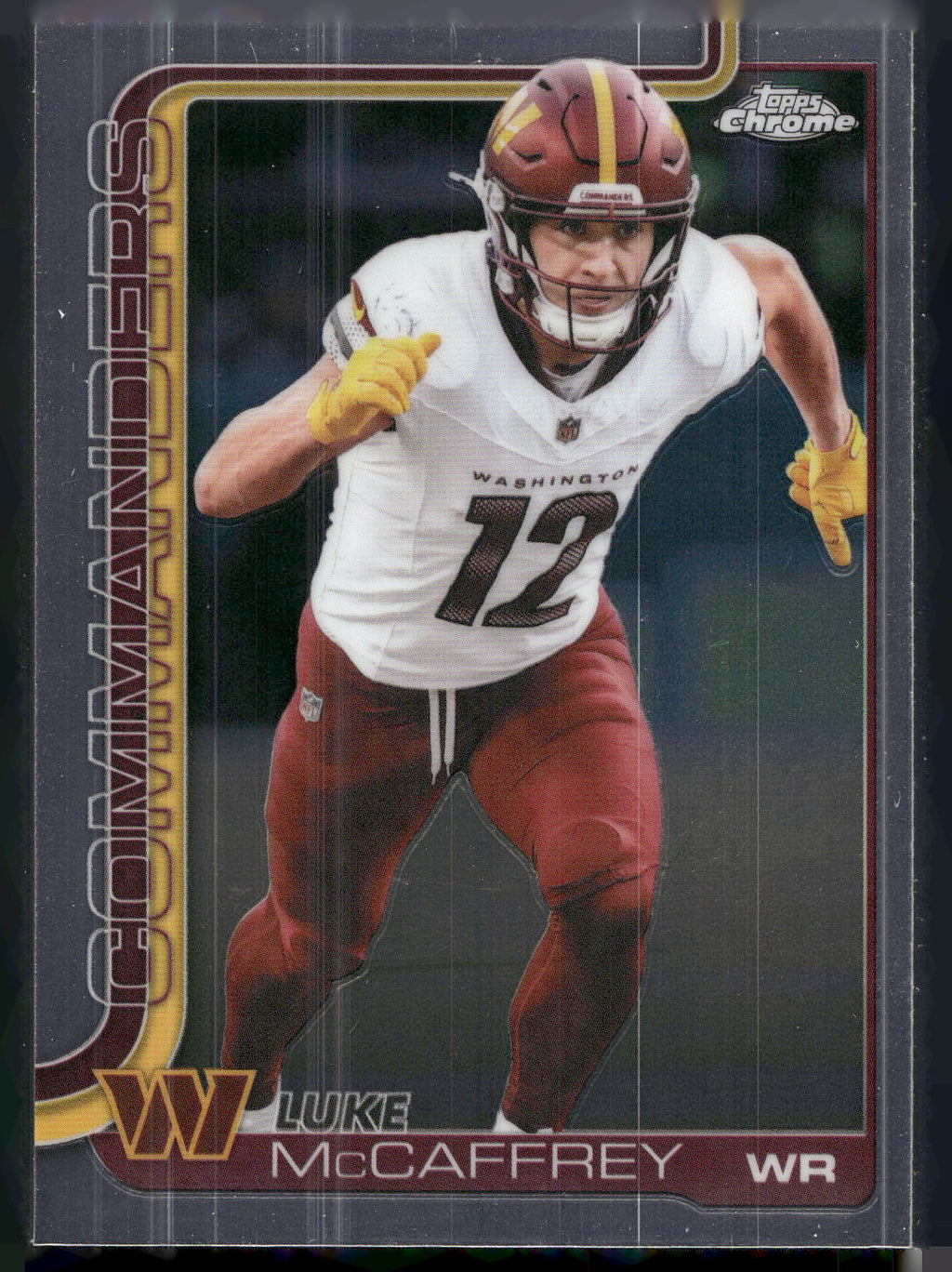 2025 Topps Chrome #298 Luke McCaffrey